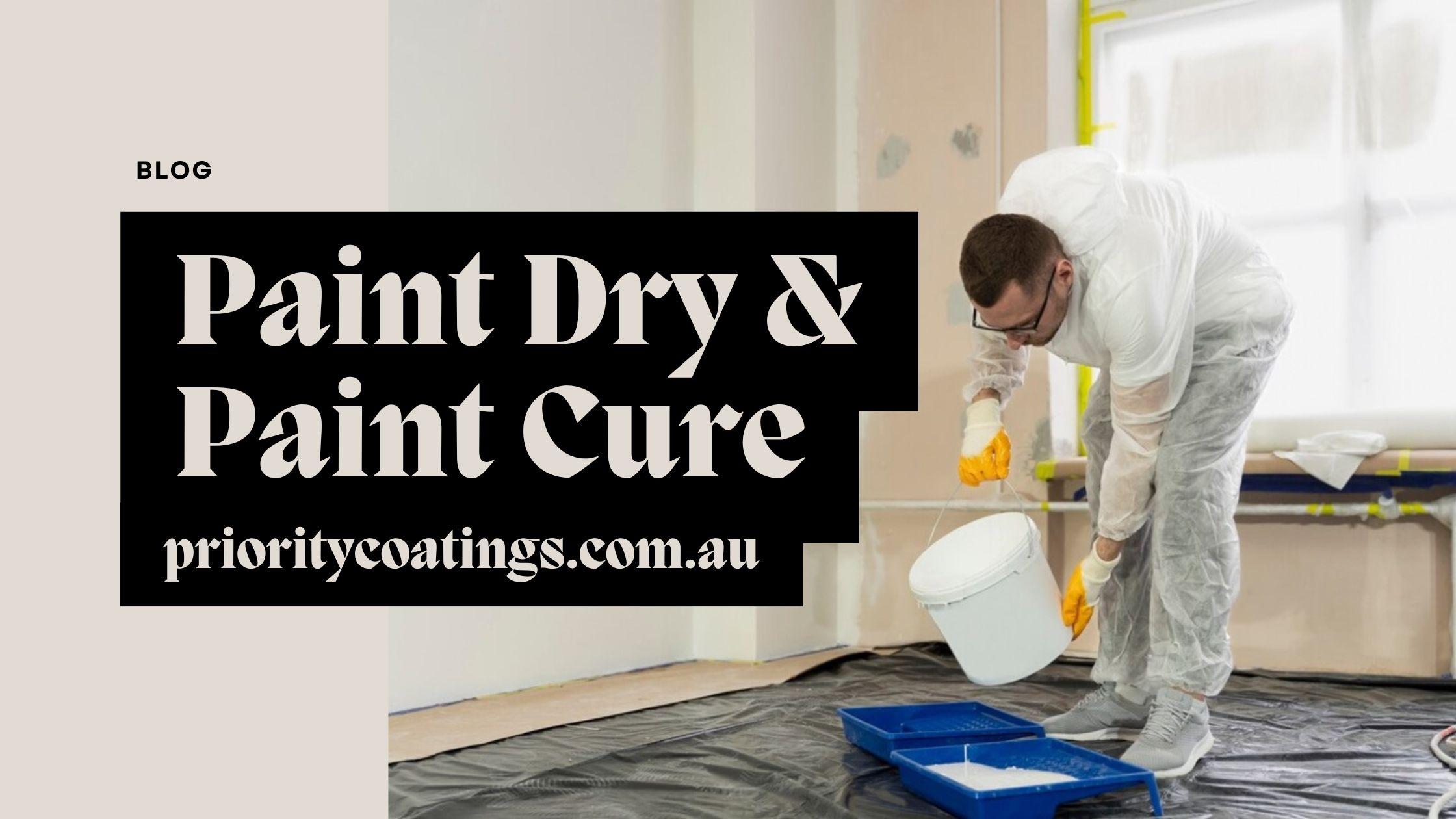 Paint Dry and Paint Cure