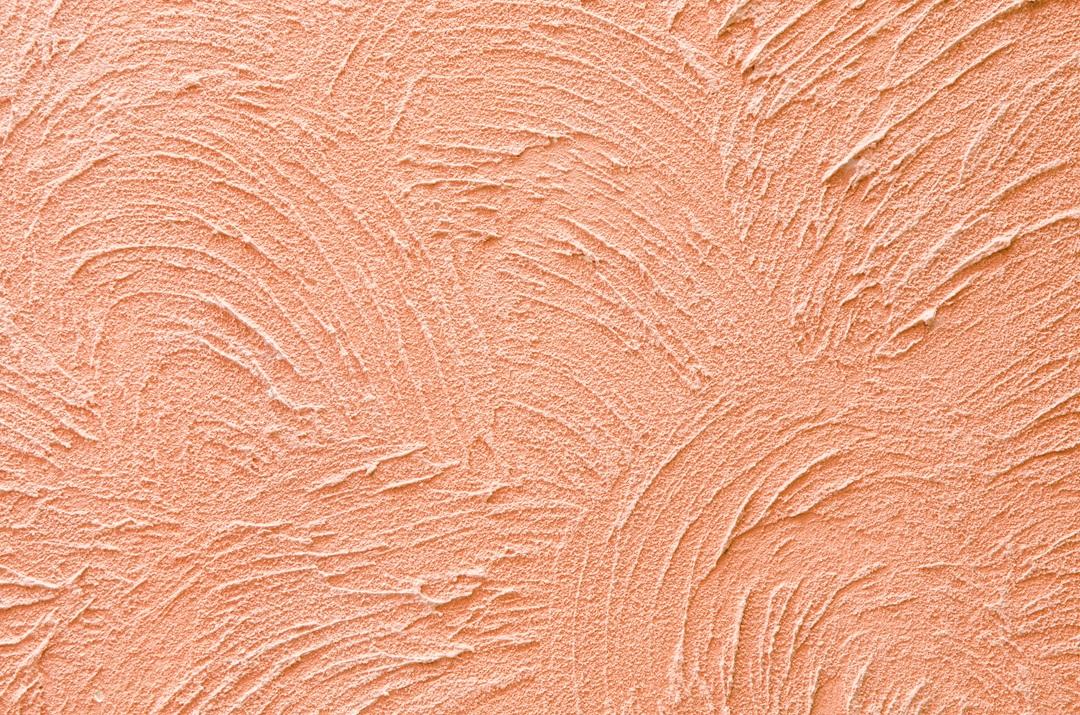 Slap brush textured wall finish