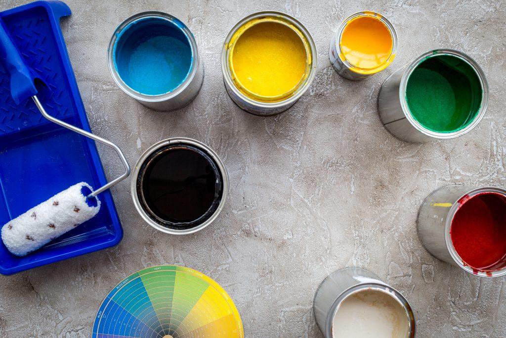 different types of paints