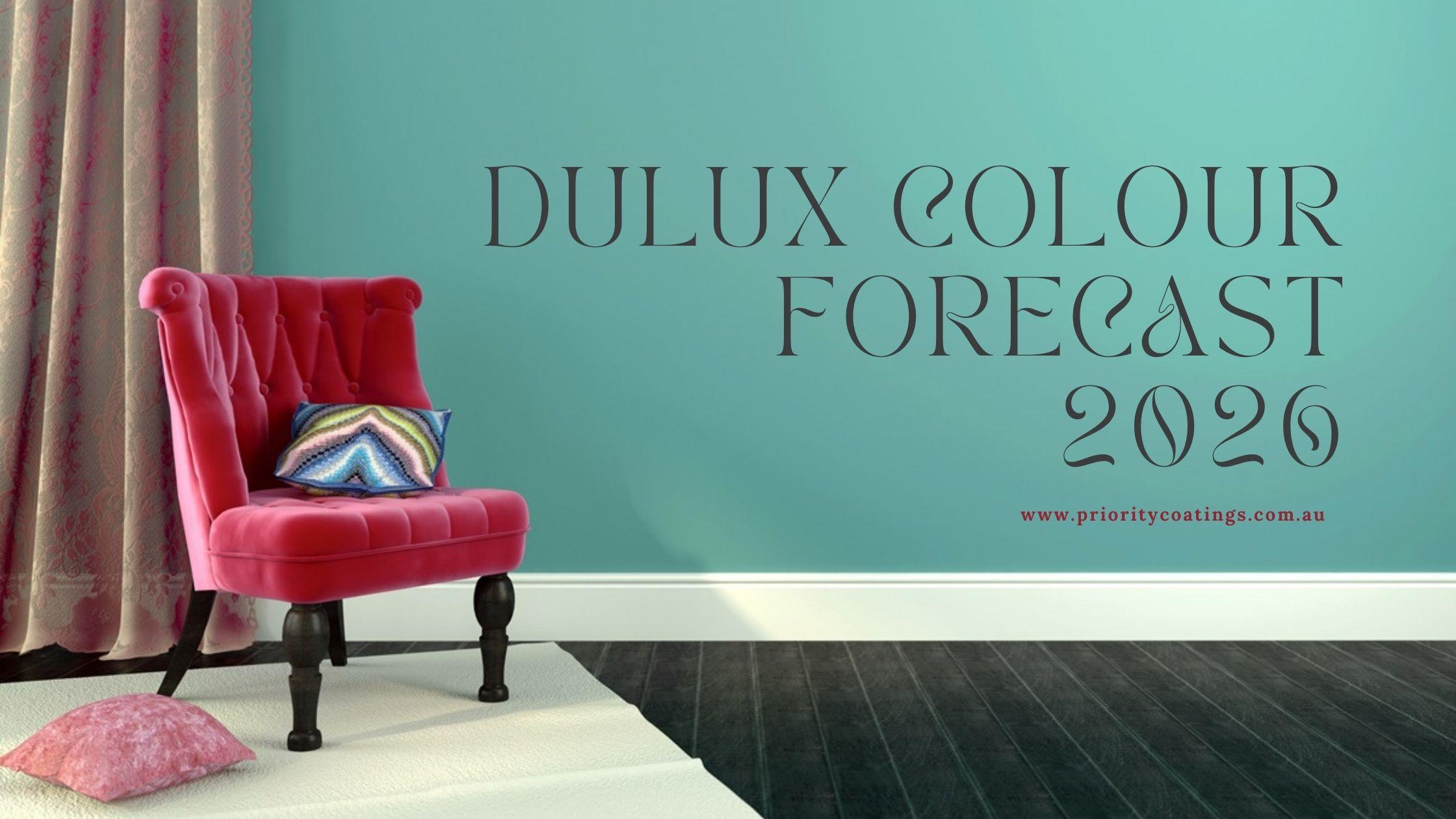 Dulux colour forecast for 2026 blog banner