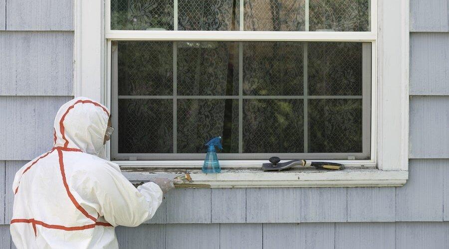 Lead paint removal