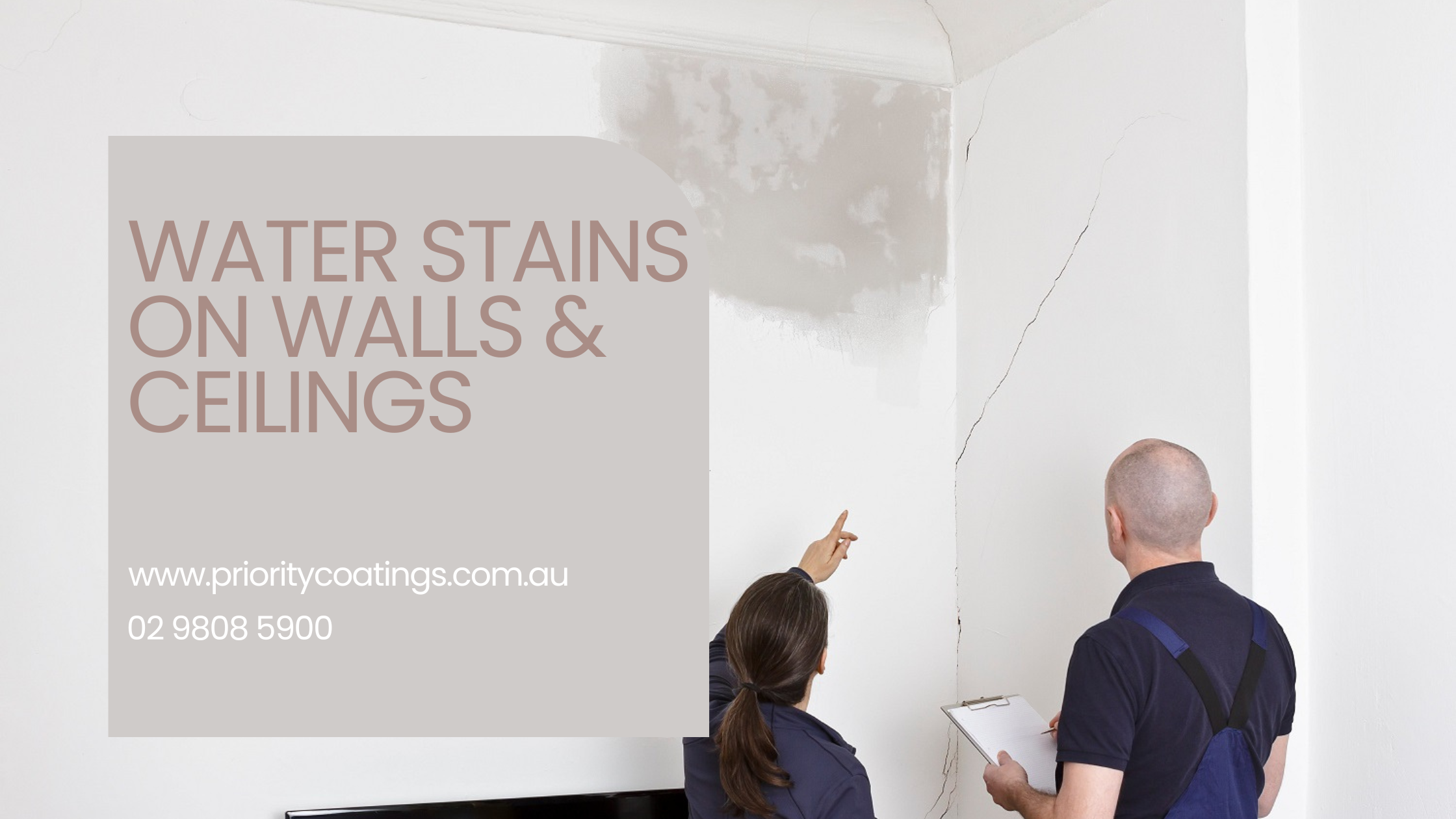 How to Remove Water Stains on Walls & Ceilings